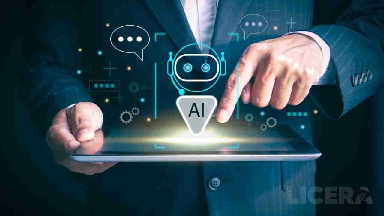 AI news presenter UK